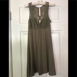 Lace Tank Chemise by Fleur’t